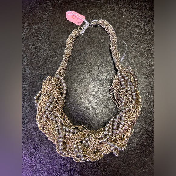 Lydell NYC 14 inch chunky expressive necklace - Picture 1 of 4